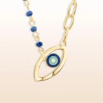 Harmonious Rhythm - Lapis Lazuli Evil Eye Charm Wrap