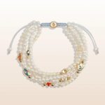 Inner Glow - Pearl Enamel Multi Symbol Bracelet